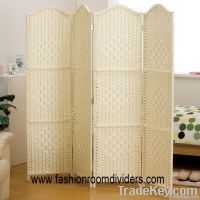 Plant Fiber Room Divider ---Cream