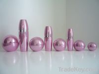 Sphere Shaped Acrylic Cream Jar &amp; Lotion Bottle