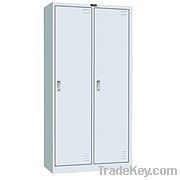 two doors steel locker