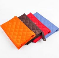 fashion quilted pouch clutch bag 