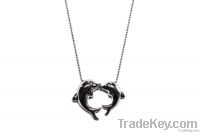 Dolphin-Couple Necklace