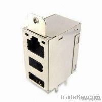 RJ45 Connector with 10/100/1000M with LED