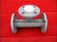 PTFE lined straight and reducer tees