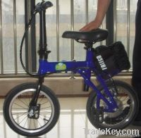 electric folding bicycle