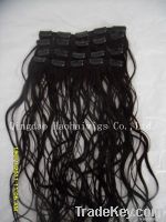 Best Human Hair - 14"- CLIP-ON HAIR EXTENSION - Accept paypal