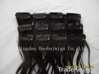 Best Human Hair - 18" -CLIP-ON HAIR EXTENSION - Accept Paypal