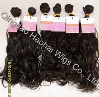 Top sale human hair weft-no shedding, tangle free