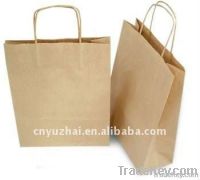 Newly custom craft paper shopping bag
