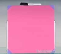 unframed pink board