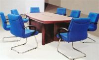 Meeting table and chairs