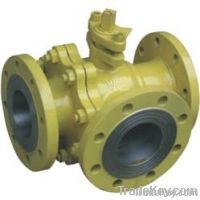 Three ways ball valve