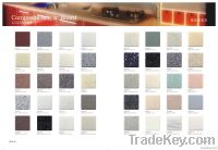 Modified acrylic solid surface