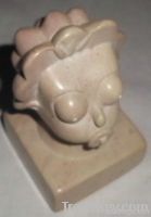 The Simpsons Family Animation Customized Stone Carving