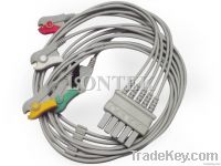 ECG Lead Wire set for Patient Monitor, IEC, 5-Ld