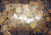 PENTIUM PRO CERAMIC PROCESSOR SCRAPS , INTEL PENTIUM PRO CERAMIC CPU SCRAP, INTEL PENTIUM PRO CPU CERAMIC PROCESSOR SCRAPS, RAM SCRAPS, INTEL PENTIUM PRO CERAMIC CPU PROCESSOR SCRAP WITH GOLD PINS, CERAMIC CPU SCRAP AND PRECIOUS METAL