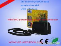 Smallest Mini300 Mini123ex Magnetic Card Data Collector