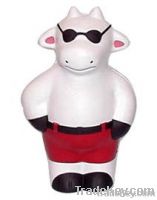 PU standing cow stress ball