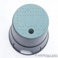 Irrigation round plastic valve box