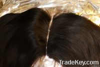 hot sale middle part indian remy hair lace frontal wigs