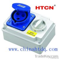 IP44 Interlocked switch socket