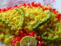 Poha, Rice Flakes, Puffed Poha