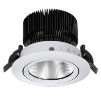Flicker-free 92mm Cut-out LED Downlight
