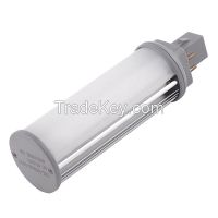 11W White / Warm White 100 - 260VAC G24 / E27 Base CFL Replacement Bulbs For Warehouse