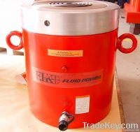 Single-Acting Mechanical Locknut Hydraulic Cylinder 700 Bar