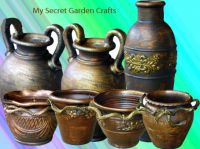 HANDICRAFTS, GARDEN CRAFTS, WOODEN HOME DISPLAY