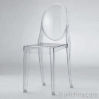 Modern Victoria Acrylic Ghost Side Chair New