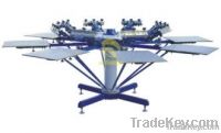 eight color t-shirt screen printer