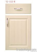 PVC faced kitchen cabinet door