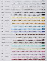 Various color ball chain necklace