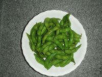 Cooked frozen soybean