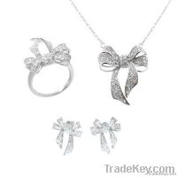 925 sterling silver fashion Pendant with CZ(new)