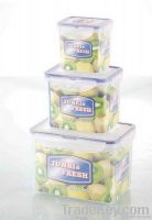 Plastic Food Storage Boxes Set