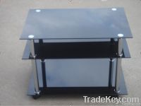 Newest high quality steel&glass coffee table