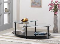 Superior quality steel&glass coffee table