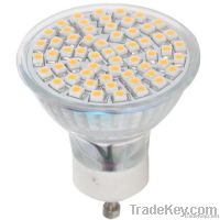 gu10 60 smd high bright led light