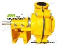 heavy duty rubber lined slurry pump