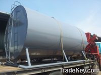 New industrial diesel storage skid tank