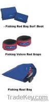 Fishing Velcro Rod Sraps , Fishing Rod Bag Boat , Fishing Reel Bag