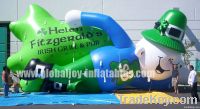 Outside lovely inflatable advertising human cartoon
