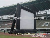 Inflatable screen/movie screen/advertising screen
