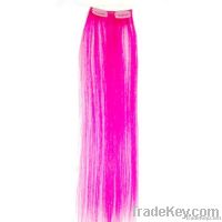 2012 hotsell one piece pink remy clip in hair extension wholesale