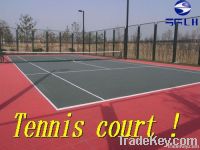 Interlocking pp sports flooring for tennis court