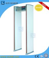 Most Economical 6 Zones Door Frame Walk Through Metal Detector Gate