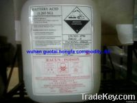 battery sulfuric acid