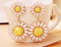 Stylish Flower Earrings