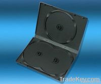 14mm 3Disc DVD case, Black